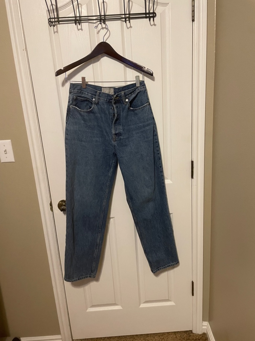 Everlane women’s 90s way high Jeans in Blue